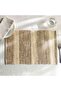 Ramie Stripe Woven Placemat-33x48cm- Natural