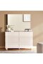 Haniya Dresser With Mirror - White - 2