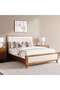 Lyrah King Bed 180x200cm - Walnut - 2