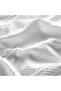 Brush Jacquard Tufted King 3-piece Duvet Cover Set 230x220cm - White - 3