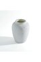 Daphne Terracotta Vase 25.5x25.5x31.5cm- White - 4
