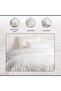 Luxe Cotton Tencel Aden Geo Embroidered 3-piece King Comforter Set 240x260cm - Ivory - 6