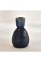 Pearson Ceramic Taper Candle Holder 8x8x13cm - Blue - 4