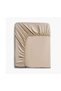 Luxe Cotton Tencel Fitted Sheet 180x200+33cm - Sand - 5