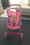 4-Wheeled, Metal Frame, Foldable, Polka Dot Patterned Children's Toy Stroller - 55 CM - 2