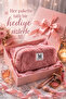 Büyütülmüş Pembe PELUŞ Makyaj Çantası (25X12X12)