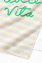Striped Summer-Themed Stylish Beach Towel - Mediterranean Style Pastel Marine Quick-Dry Microfiber Towel - 3