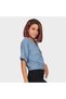 Oversized Button-Front Top with Pocket - 2