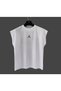 UFC Front and Back Printed Sleeveless Sports T-Shirt and Black Shorts Sports Set - 3