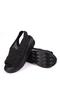 Shoe Basket 4708 Women's 5 cm Wedge Heeled Knitted Sandals - 6