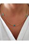 Evil Eye Necklace with Beads - 2
