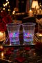 2 Large Size Crystal Color Changing Coffee Side Cups Cocktail Glasses - (Not Glass) - 5