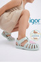 Baby Girl & Kids Velcro Sandals - Menta