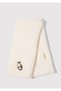 Cat Detailed Ecru Gloves 1914171-70048 - 2