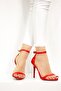 Red Women's Heeled Shoes B922112609 - 4