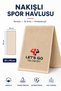 Embroidered Sports Towel Cotton, Anti-Bacterial, Sweat-Absorbent Fitness Plates Boxing Tennis Sports Towel - 5