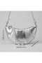 Women's Kuruvasan Model Arm and Shoulder Bag Silver Color - 4