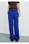 Straight Cut Mid-Rise Pants