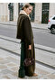 Wool Blend Detachable Collar Jacket - 4