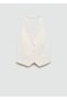 Halter Collar Button Vest - 3