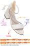 Pisar Vakko Daily Girls' 4 cm Heel Sandals Evening Shoes - 2