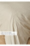Premium Tencel Double Satin Duvet Cover Set Beige (200X220 cm) - 4