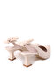 810 Women's 6 cm Heeled Open-Back Bow Shoes - 4