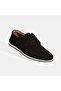 Dionnia Black Men's Leather Casual Shoes - 5