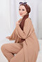 Cardigan Pants Double Set - 27115 - 6
