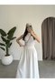 Elastic Waist Modal Fabric Skirt with Side Pockets - 6