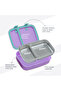 Steel Core Bento Lunch Box 839ml w/ SipSwitch Insulated Water Bottle 720ml | Stainless Steel Leakproof Meal Box – Orchid Mist - 7