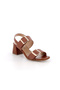 Women's / Girls' Sandals 1192622 Ddl 11926 with Heel Cognac - 2