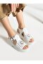 GENES White Laser Detailed Women's Sandals - 3