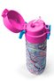 Kids Pastel Colored Butterfly Patterned Thermos with Straw and Direct Drinking Steel Thermos 500 ml 38106 - 4