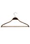 Wooden 8061-Çb Bar Hanger for Shirts and Trousers, Walnut Color, 100 Pieces - 2