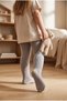 Baby Girl Glittery Pantyhose Gray