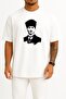 Oversized Mustafa Kemal Atatürk Chest Design Unisex T-Shirt