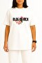 Oversized Blog Da Vica Chest Design Unisex T-Shirt - 2