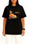 Oversized Happy Thanksgiving Fruits Thanksgiving Chest Designed Unisex T-Shirt - 2