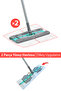 Magic Mop + Floor Cleaning Cloth Gifted Clip Mop Set Compatible with Surface Cloth - 5