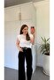 Large Sequined Padded Athlete Blouse White - 3