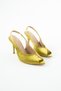 Romese Satin Ankle-Tie Open Toe Detail Women's Heel Shoes - 4