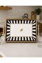 Iwon Black Bird Framed Tray