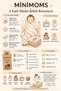 Baby Blue 100% Cotton 4-Layer Muslin Baby/Child Blanket 100X120 cm - Premium Quality Soft Newborn Gift for Girls and Boys Baby Blanket - 9