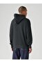 Batwing Logo Men's Hooded Black Sweatshirt 003Vl-0003 - 2