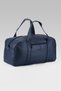 Navy Blue Faux Leather Unisex Large Volume Premium Travel & Fitness & Sports Bag - 00125