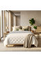 غطاء مبطن مسطح كبير الحجم متعدد الأغراض (بيكيه) حجر - 230x250 سم - استخدام على الوجهين - 4