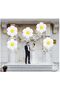 Daisy Shaped Foil Balloon 71x71 cm 1 Piece - 2
