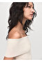 Strapless Knitwear Blouse - 6