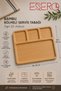 Bamboo Divided Presentation Tray - 2